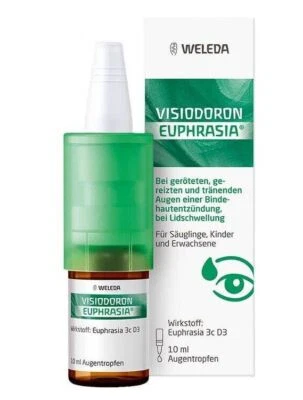 WELEDA VISIODORON Euphrasia Augentropfen 10 ml PZN17935195