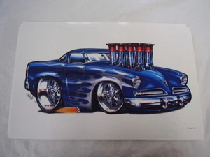 1953 STUDEBAKER MUSCLE MACHINES 11 X 17 ROHAN DAY PRINT - Picture 1 of 1