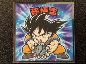 Pegatinas Bikkuriman Dragon Ball Man Super SH SH-01 Son Goku - Imagen 1 de 2