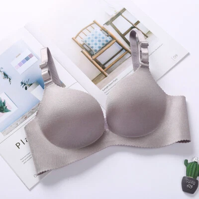 Sujetadores push up de sujetadores para hombre Sissy travesti lencería sexy inalámbrica sin costuras Foto 1 de 4
