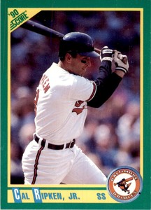 1990 Score Cal Ripken, Jr. Baseball Cards #2