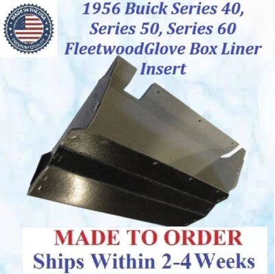 NUEVO 1956 BUICK SERIE 40, SERIE 50 Y SERIE 60 GUANTERA FORRO #BUK-GBX-085 Foto 1 de 3
