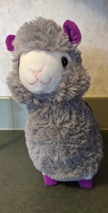 Kellytoy Llamma Plüschtier grau und lila Stofftier 10 Zoll - Bild 1 von 7