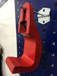 3 Ton Mo-Clamp style 1300 Sill Hook Tooth Round Hook Clamp Grip Pull Auto Body - Picture 1 of 6