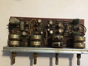SANSUI 5000a..F-1029..Equalizer Board W/Bass, Treble, Bal, & Volume controls. - Picture 1 of 3