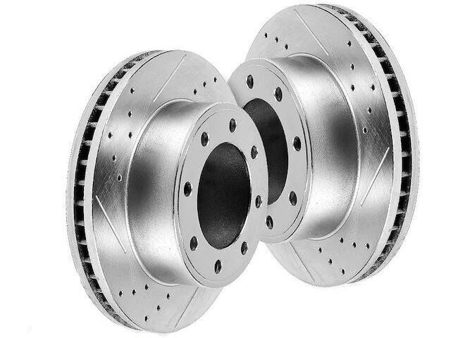 Rear Brake Rotor Set For 2011-2021 Ram 3500 2014 2013 2012 2015 2016 VT123YV - Image 1 of 1