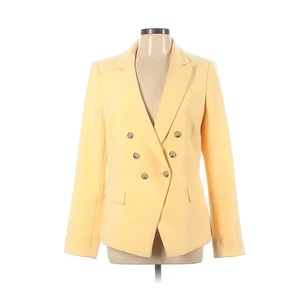 White House Black Market gelber Blazer zweireihig Trophy Jacke Größe 10 - Bild 1 von 11