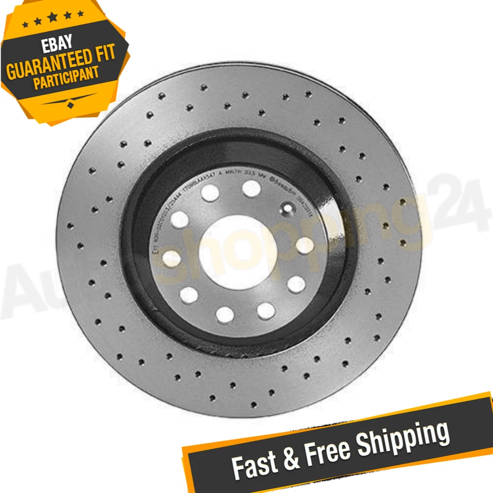 Rotor de freno de disco trasero Brembo 09.A200.1X 310 mm para Volkswagen Atlas 2018-2022 Foto 1 de 4