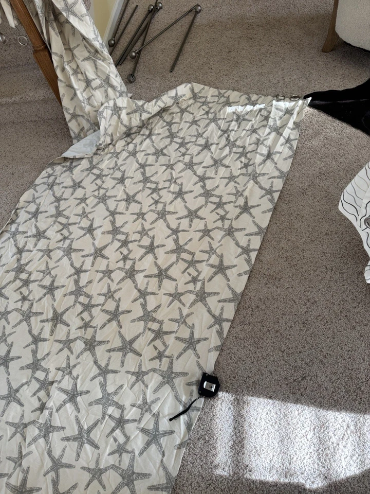 Panel cortina estrella de mar Foto 1 de 3