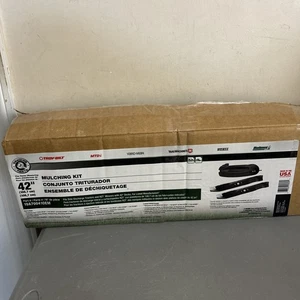 MTD 42" Mulching Blade Kit - 19A700410EM - 2 Blades & Molded Plug - Combo in Box - Picture 1 of 10