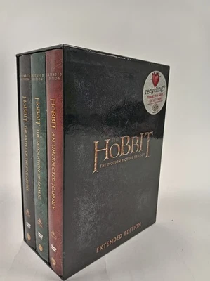 The Hobbit Trilogy Extended Edition DVD Box Set 15-Disc Bundle - Image 1 of 4