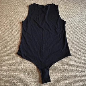 Skims Onyx Jelly transparenter ärmelloser Body mit Rundhalsausschnitt, Größe XL neu mit Etikett - Bild 1 von 3