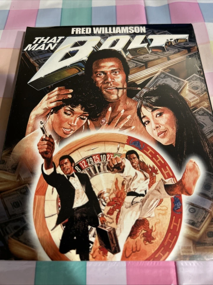 That Man Bolt (Blu-ray + Slipcover, 1973) Brand New Sealed Foto 1 de 1