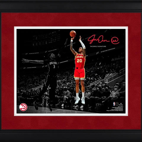 John Collins Atlanta Hawks Framed 11" x 14" Spotlight Photograph Cover