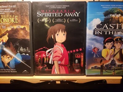Miyazaki's Spirited Away + Castle in The Sky + Princess Mononoke ~ Ghibli Disney - Image 1 of 4