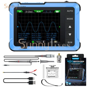 FNIRSI DSO510/512 Handheld Digital Oscilloscope Signal Generator 48MS/s 10MHz - Picture 1 of 62