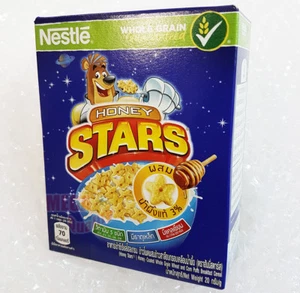 Nestle Honey Stars Cereals Breakfast Food Snack Made With Whole Grain 17 g. - Picture 1 of 3