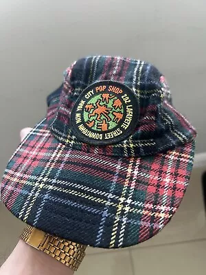 KEITH HARING POP SHOP -  HAT - White - 1987 - Image 1 of 4