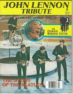 "JOHN LENNON TRIBUTE"--Winter 1980--Woodhill Press, Inc.--Magazine - Picture 1 of 2