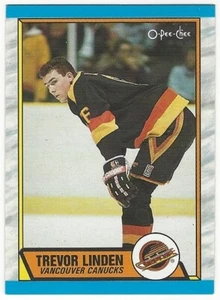 1989-90 OPC HOCKEY #89 TREVOR LINDEN ROOKIE - EX+/NRMT- - Picture 1 of 1