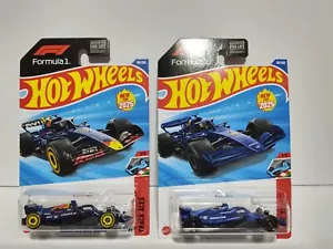 2X- HOT WHEELS Formula 1 - ORACLE-RED BULL RACING & WILLIAMS RACING Track Aces - Picture 1 of 3