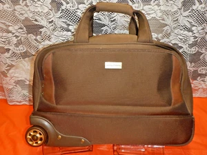 Tommy Bahama Rollrad Seesack Reisegepäck Koffer braun 20 Zoll - Bild 1 von 10