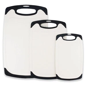 Klex EcoWheat Cutting Board for Kitchen (Set of 3), BPA Free Food Safe Wheat ... - Picture 1 of 7