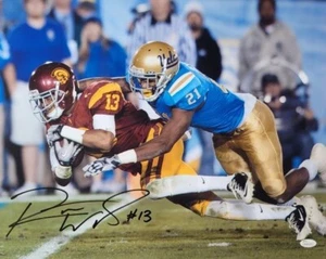 Autographed ROBERT WOODS 16x20 USC Trojans Photo with JSA Hologram - Picture 1 of 1