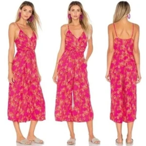 Mono corto Free People para mujer Hot Tropics sin mangas pierna ancha talla pequeña - Imagen 1 de 12