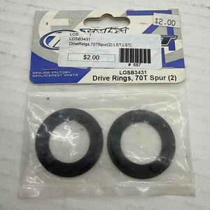 LOSB3431 Losi Drive Rings 70T Spur (2) B48 - Picture 1 of 1