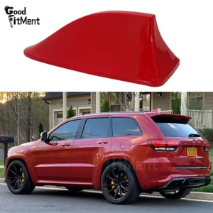 For Jeep Grand Cherokee Car Shark Fin Antenna Roof Aerial Radio AM/FM Signal Cap - Imagen 1 de 12