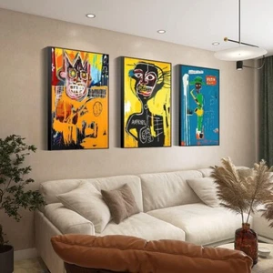 Canvas Framed Wall Art Large size 24 X 32In 3 Pieces Of Modern Abstract Simpl... - Picture 1 of 7