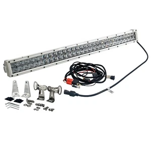 32" White 4D Optics 180W LED Light Bar Combo Spot Flood Beam Marine Boat RV 12V - Picture 1 of 7