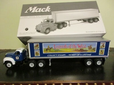 2002 First Gear-" LEGENDS OF THE WEST " Mack B-Model Tractor-Trlr. 1:34 #19-2968 - Image 1 of 4