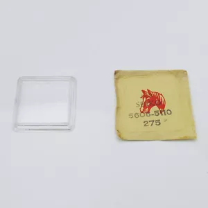 Plexi-Vidrio 27.5mm Cristal Para SEIKO Lord Matic NOS 5606 5110 Reloj Parte C173D - Imagen 1 de 2