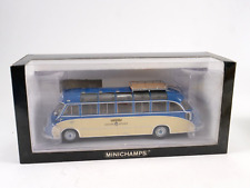 Minichamps 1/43 Setra S8 Bus Blue Ivory Kroiss-Reisen 439 030082