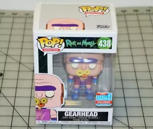 Funko Pop Rick & Mitty Gearhead Fall Convention Excl NYCC Shared Target #438 - Picture 1 of 1