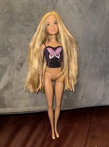 Barbie Cabello Rubio 2007 Moda Fiebre Muñeca Mariposa L3325 Mattel Mariposas - Imagen 1 de 13