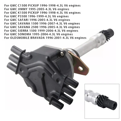 Ignition Distributor 12598210 For Chevy GMC Pickup Truck 4.3L V6 Vortec 96-05 F8 - Image 1 of 4