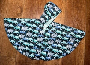 Waterproof Hooded Toddler Carseat Poncho Cotton Lined - Picture 1 of 5