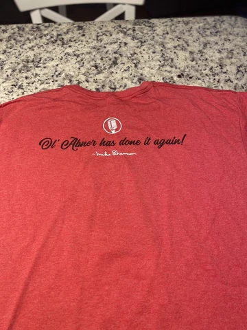 ST. LOUIS CARDINALS SGA MIKE SHANNON T SHIRT 7/18/23  SIZE XL OLE ABNER SAYING Cover