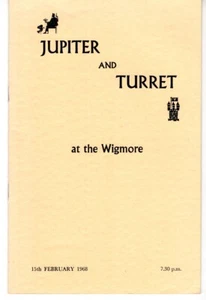 JUPITER AND TURRET AT THE WIGMORE. (SIGNED)  Jazz Poetry - Picture 1 of 3