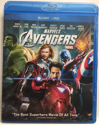 MARVEL's The Avengers (Blu-ray/DVD,2012,2-Disc Set) Robert Downey Jr.,BRAND NEW! - Image 1 of 4