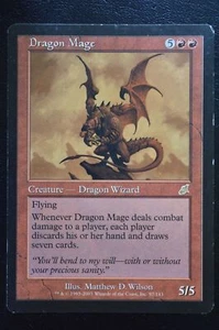 Magic The Gathering MTG DRAGON MAGE Scourge MP Moderately Played - Picture 1 of 2