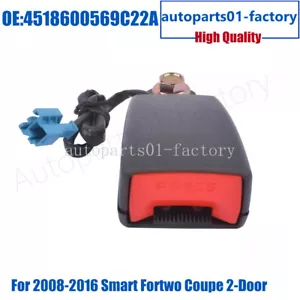 Seat Belt Buckle Release Lock Front L/R For 2008-2016 Smart Fortwo Coupe 2-Door - Picture 1 of 5