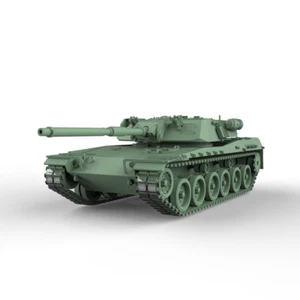 SSMODEL SS72924 1/72 25mm Military Model Kit US XM1 Main Battle Tank - Bild 1 von 4