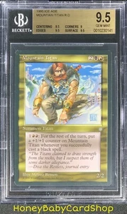 MTG Ice Age 1995 Mountain Titan BGS 9.5 GEM MINT Silver Age Iconic Staple - Picture 1 of 6