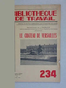 BT 234 - Le Chateau de Versailles Trianons Jardin Galerie des Glaces - 1953 - Imagen 1 de 1