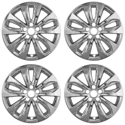 Juego de 4 Cubiertas de Rueda CROMADAS de 18" Cubiertas de Llanta para 11 12 13 Hyundai Sonata Foto 1 de 4