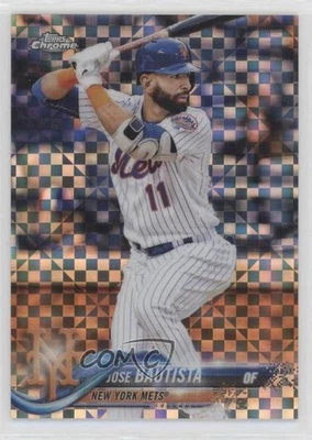 2018 Topps Chrome Update Target Exclusive X-Fractor /99 Jose Bautista #HMT51 - Image 1 of 2